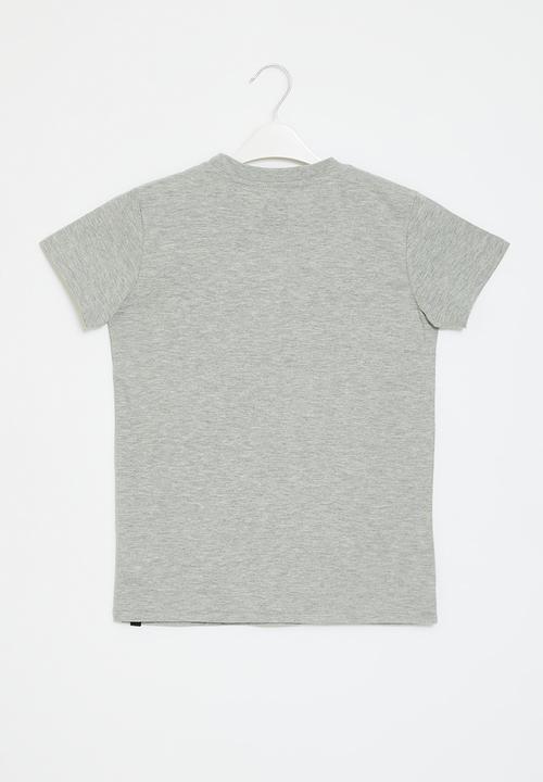 DC - Dropout short sleeve boy - snow heather