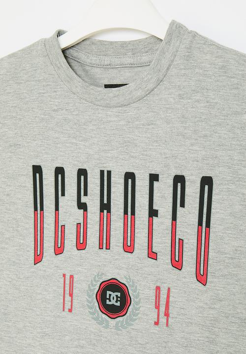 DC - Dropout short sleeve boy - snow heather