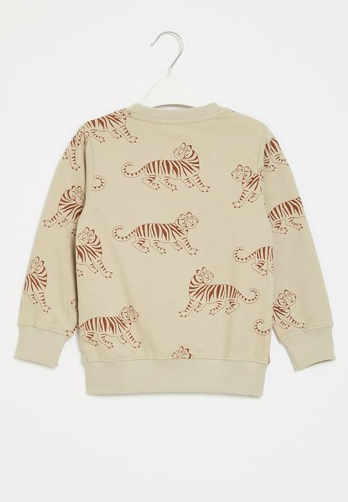Pop Candy - Printed sweat top - beige