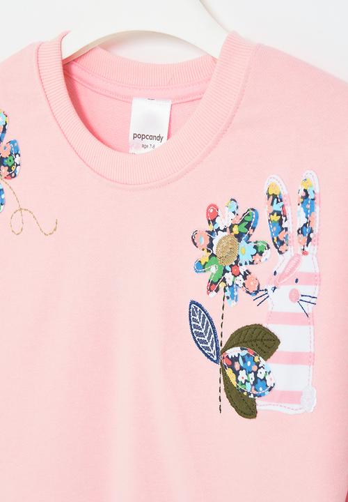 Pop Candy - Printed sweatop - pink