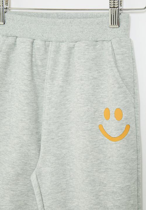 Pop Candy - Printed jogger - grey