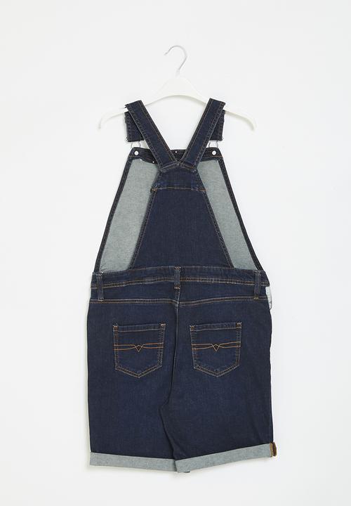 POLO - Girls ariana dungaree - medium wash