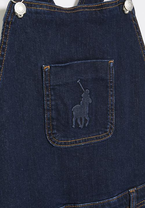 POLO - Girls ariana dungaree - medium wash