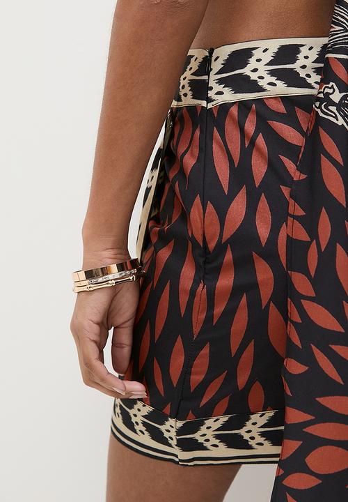 Superbalist - Co-ord printed wrap mini - print