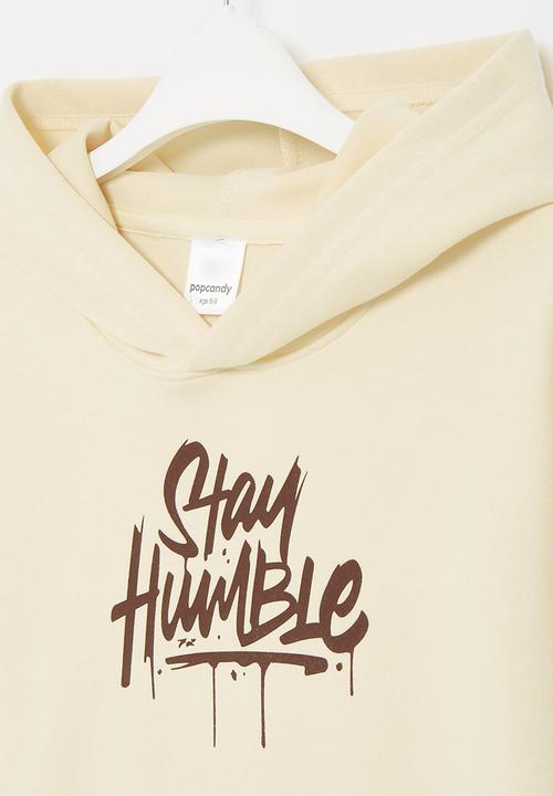 Pop Candy - Printed hoodie - cream