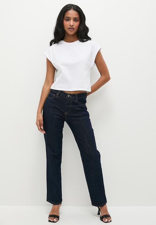 Superbalist - Grown on sleeve top - white