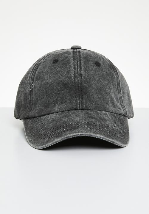 Superbalist - Denim baseball cap - black