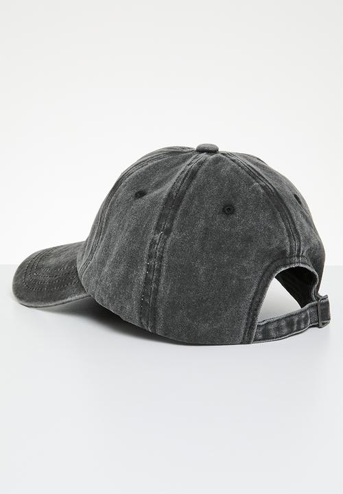 Superbalist - Denim baseball cap - black