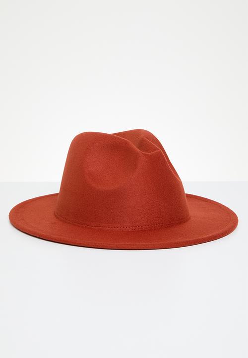 Superbalist - Faye fedora hat - brown