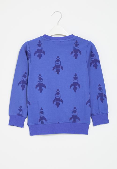 Pop Candy - Printed sweat top - royal blue