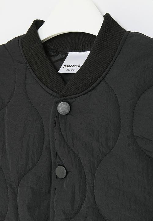 Pop Candy - Quilted bomber jacket - black