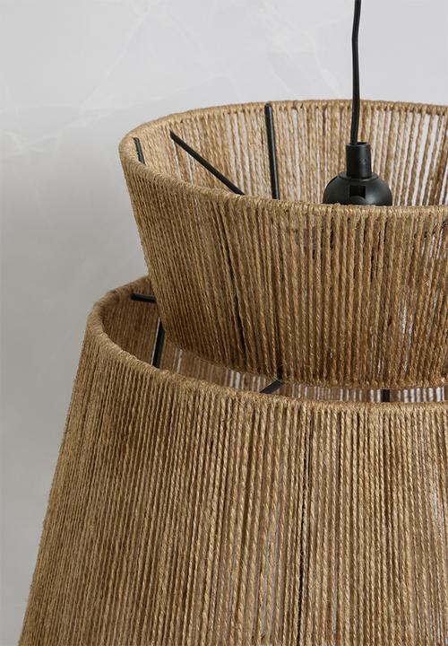 Sixth Floor - Raya pendant light - natural
