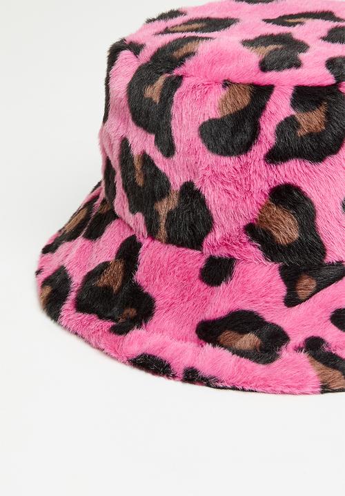 Pop Candy - Leopard print bucket hat - pink