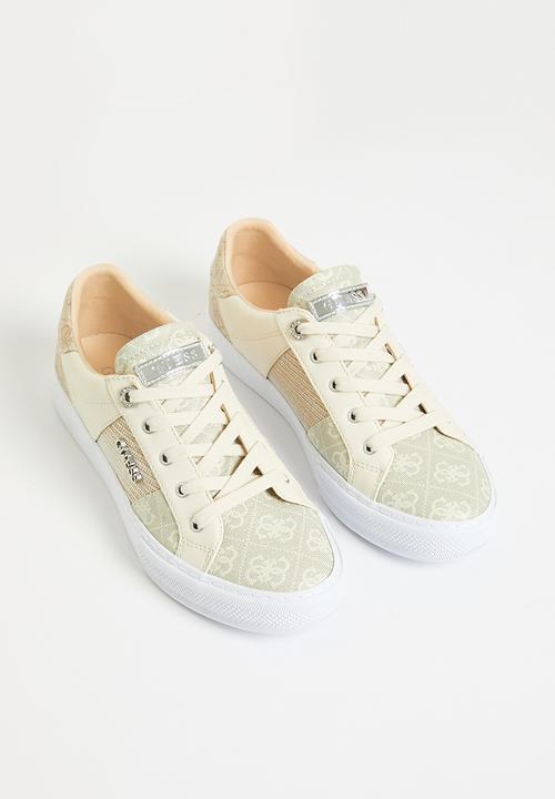 GUESS - Loven3 sneaker - bone/ chic cream