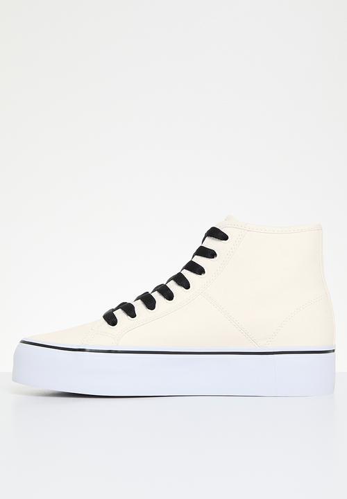 DC - Manual hi platform - white/black/flower (wbf)