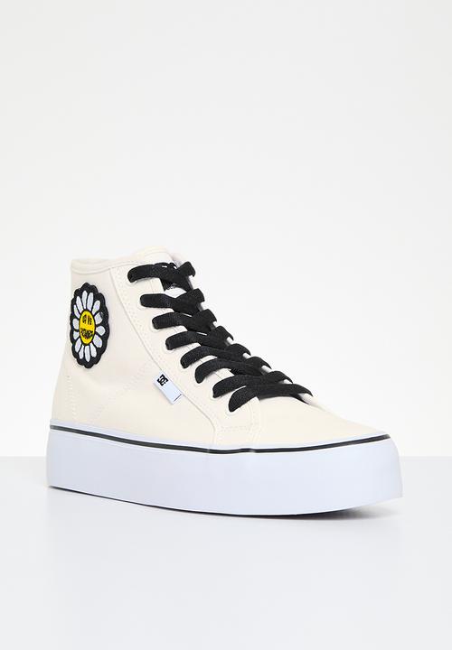 DC - Manual hi platform - white/black/flower (wbf)