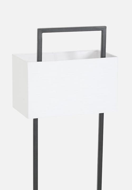 Sixth Floor - Cote floor lamp - black & white