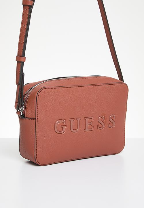 GUESS - Roxberry mini crossbody - ginger