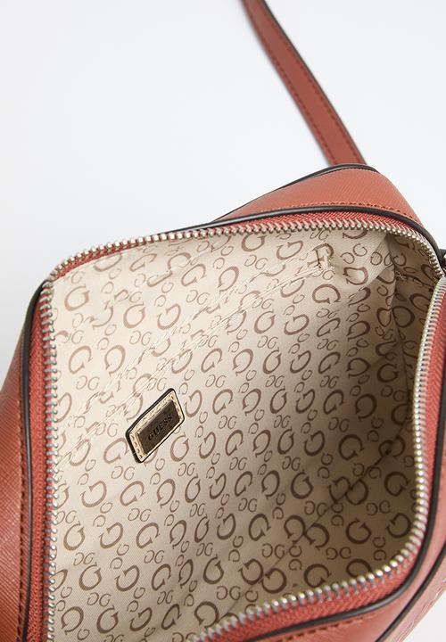 GUESS - Roxberry mini crossbody - ginger