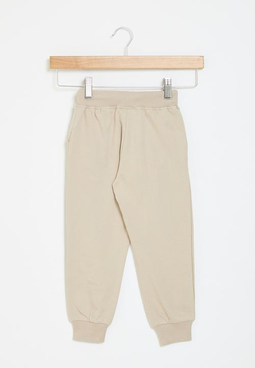 Pop Candy - Printed joggers - beige