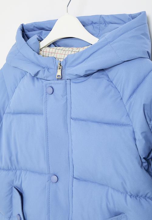 Pop Candy - Hooded puffer - blue