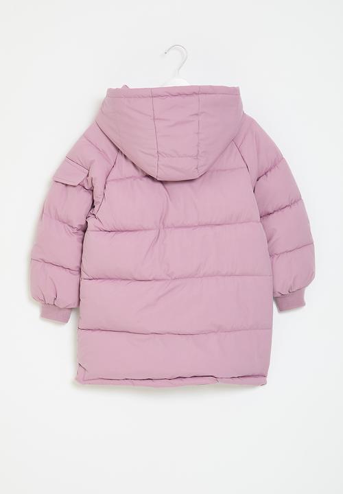 Pop Candy - Hooded puffer - lilac