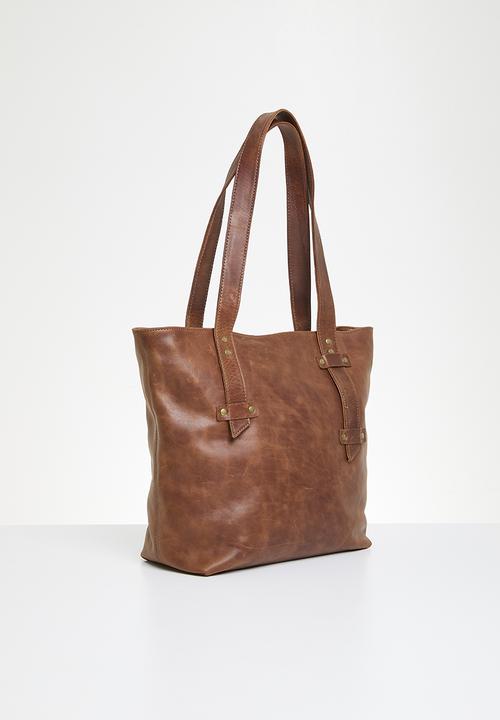 Bovino - Lanza shopper - tabacco