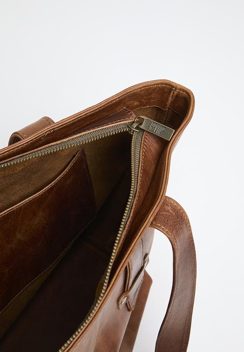 Bovino - Lanza shopper - tabacco