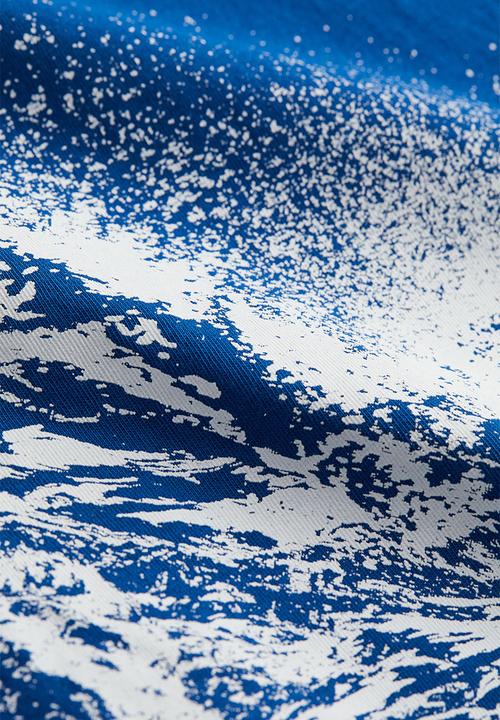 H&M - Printed cotton t-shirt - blue surfer