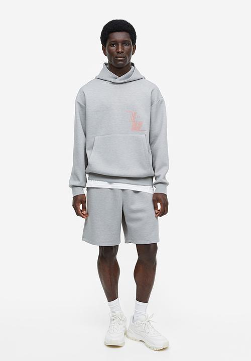 H&M - Drymove™ sports hoodie - grey marl develop