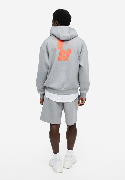 H&M - Drymove™ sports hoodie - grey marl develop