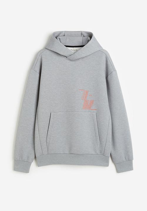 H&M - Drymove™ sports hoodie - grey marl develop