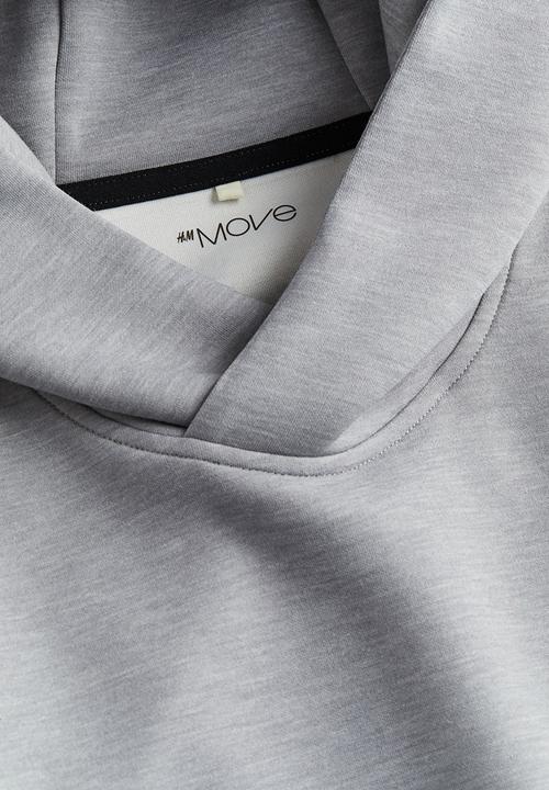 H&M - Drymove™ sports hoodie - grey marl develop