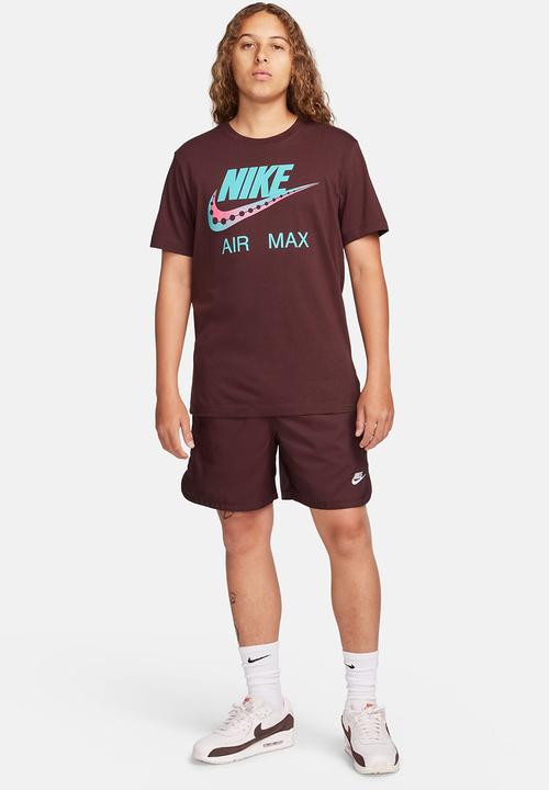 Nike - NSW Air Max am day futura tee - earth