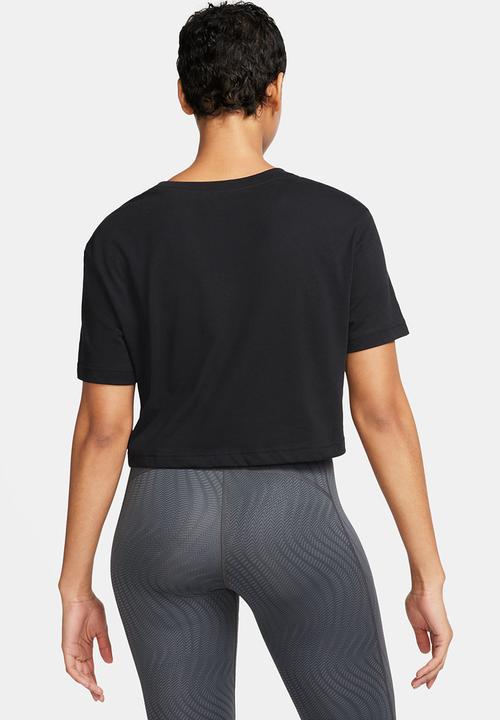 Nike - W nike pro short sleeve - black