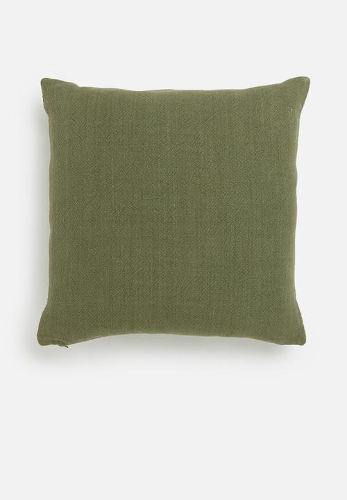 Hertex Fabrics - Silo feather inner cushion - green