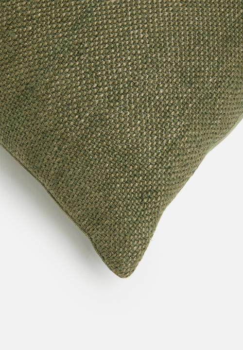 Hertex Fabrics - Silo feather inner cushion - green