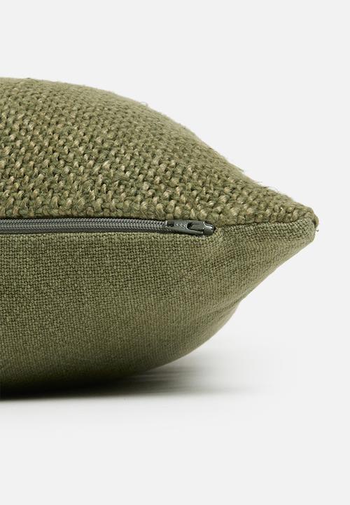 Hertex Fabrics - Silo feather inner cushion - green