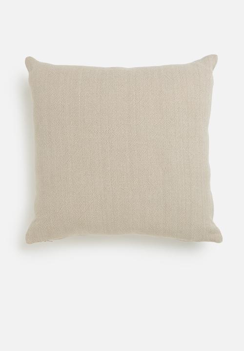Hertex Fabrics - Ebony feather inner cushion - neutral