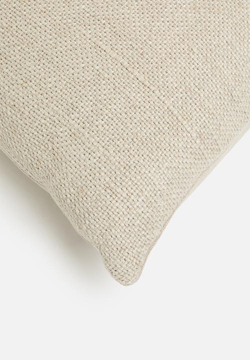 Hertex Fabrics - Ebony feather inner cushion - neutral