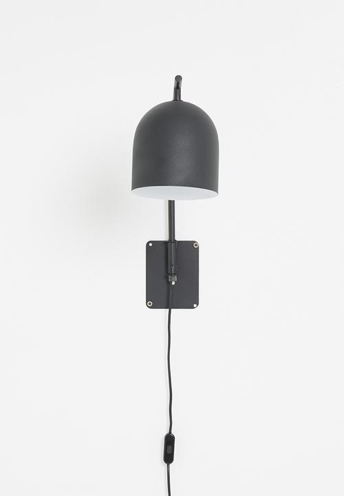 Sixth Floor - Spek wall light - black