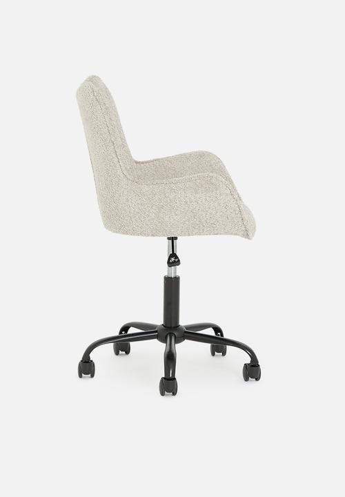 Sixth Floor - Cohen office chair - natural boucle