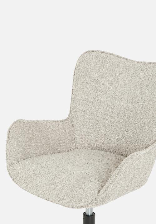 Sixth Floor - Cohen office chair - natural boucle