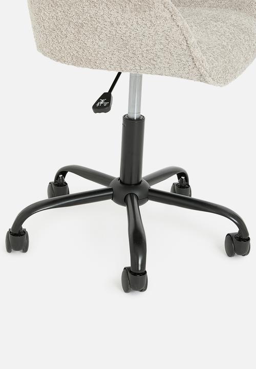 Sixth Floor - Cohen office chair - natural boucle