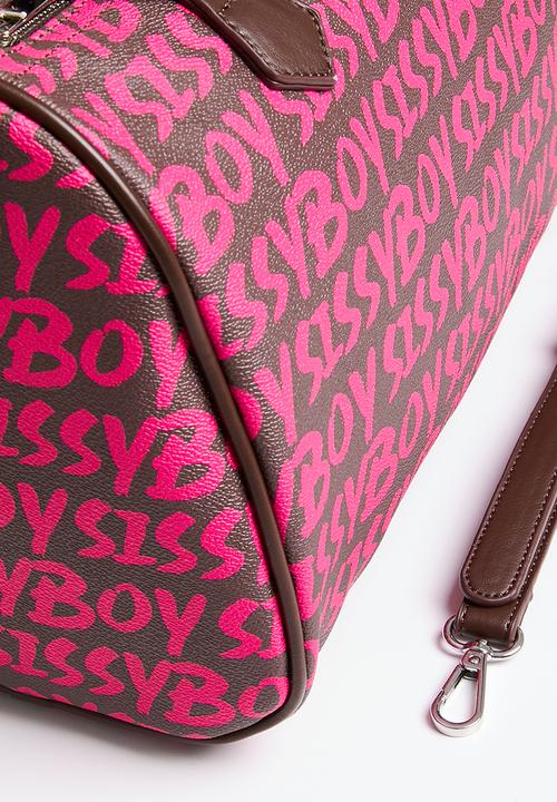 SISSY BOY - Graffiti bag - pink