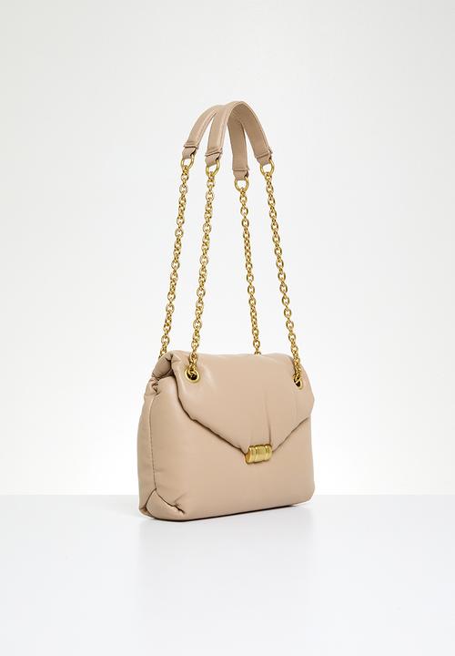 MANGO - Bag falco-ta - light pastel brown