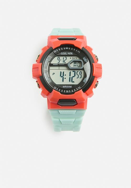 Cool Kids - Shield Digital 50M WR - Blue & Orange