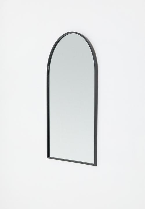 Sixth Floor - Iron frame arch mirror