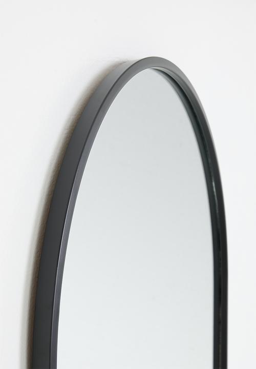 Sixth Floor - Iron frame arch mirror
