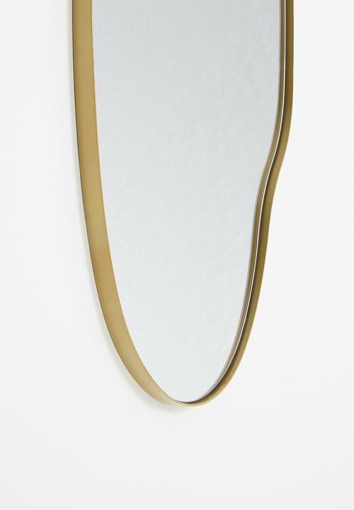 Sixth Floor - Puddle Mirror - gold